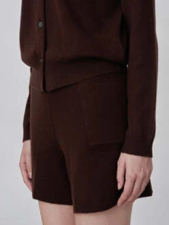PureCashmere NYCCashmere Shorts - Brown -AGOLDE Store Cashmere Shorts Brown 20230925213042