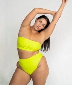 The Saltwater CollectiveClaire Bandeau Top - Chartreuse -AGOLDE Store Claire Bandeau Chartreuse 20210311174433 2