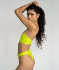The Saltwater CollectiveClaire Bandeau Top - Chartreuse -AGOLDE Store Claire Bandeau Chartreuse 20210311174434 1