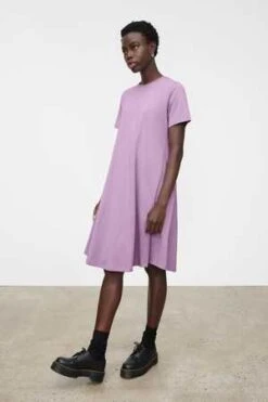 KowtowClassic A Line Tee Dress - Lavender -AGOLDE Store Classic A Line Tee Dress 20230802054757 1