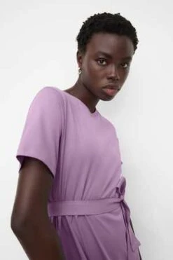 KowtowClassic A Line Tee Dress - Lavender -AGOLDE Store Classic A Line Tee Dress 20230802054758 3