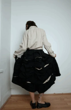 Comme Des Garcons Comme Des GarçonsSkirt - Black -AGOLDE Store Comme des Garons Comme des Garons CDGCDG Ladies Skirt Black 20230414221053 1