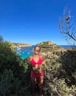 Mischa LampertBikini Top AND Bottom - Coral