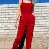 Birds Of North AmericaCrossbill Jumpsuit - Cherry 1 Birds Of North AmericaCrossbill Jumpsuit - Cherry -AGOLDE Store Crossbill Jumpsuit Cherry 20230713002019