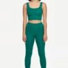 LACAUSA ClothingCrushed Ice Element Leggings - Spruce -AGOLDE Store Crushed Ice Element Leggings Spruce 20210412163649