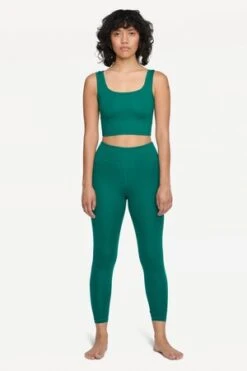 LACAUSA ClothingCrushed Ice Element Leggings - Spruce