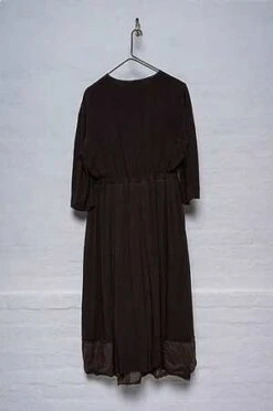 H+ Hannoh WesselH+ Hannoh Wessel Danita Crepe Dress - Sepia -AGOLDE Store Danita Crepe Dress Sepia 20230924203526 1