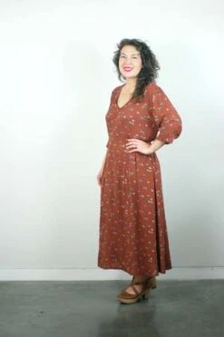 Dagg & StaceyDaryl Dress - Cinnamon -AGOLDE Store Daryl Dress Cinnamon 20231005012006 2