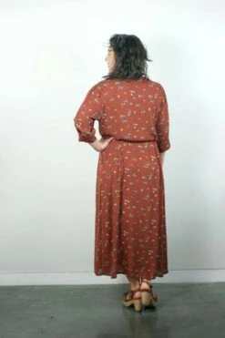 Dagg & StaceyDaryl Dress - Cinnamon -AGOLDE Store Daryl Dress Cinnamon 20231005012007