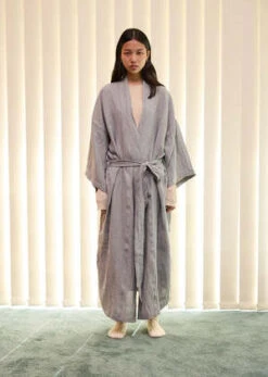 Deiji StudiosThe 02 Full Length Robe - Field Check 10 Deiji StudiosThe 02 Full Length Robe - Field Check -AGOLDE Store Deiji Studios The 02 Full Length Robe in Field Check 20231026220059 2