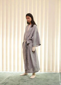 Deiji StudiosThe 02 Full Length Robe - Field Check 8 Deiji StudiosThe 02 Full Length Robe - Field Check -AGOLDE Store Deiji Studios The 02 Full Length Robe in Field Check 20231026220059