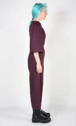Birds Of North AmericaDickcissel Jumpsuit - Shadow Plum -AGOLDE Store Dickcissel Jumpsuit Shadow Plum 20230713002418 4
