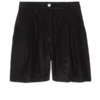 Donni.Twill Pleated Short - Jet -AGOLDE Store Donni Twill Pleated Short Jet 20231018012645