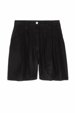 Donni.Twill Pleated Short - Jet