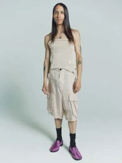 Edward CumingLining Sag Cargo Shorts - Beige -AGOLDE Store Edward Cuming Lining Sag Cargo Shorts Beige 20230505021600