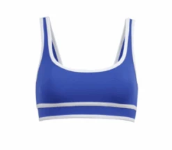 DENiZERiEge Bikini Top - Ultramarine/Avorio