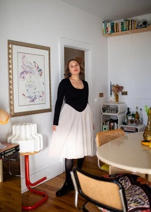 Eliza FaulknerJoan Dress - Black/Cream 3 Eliza FaulknerJoan Dress - Black/Cream