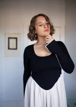 Eliza FaulknerJoan Dress - Black/Cream 23 Eliza FaulknerJoan Dress - Black/Cream -AGOLDE Store Eliza Faulkner Joan Dress Black Cream 20231027184828 1