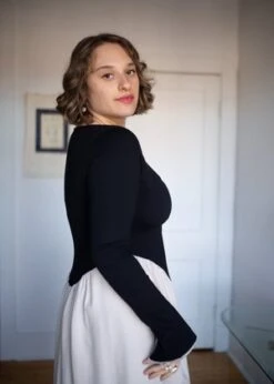 Eliza FaulknerJoan Dress - Black/Cream 24 Eliza FaulknerJoan Dress - Black/Cream -AGOLDE Store Eliza Faulkner Joan Dress Black Cream 20231027184829