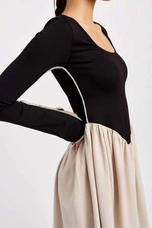 Eliza FaulknerJoan Dress - Black/Cream 14 Eliza FaulknerJoan Dress - Black/Cream - Image 12