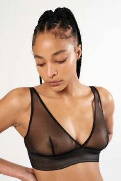 Else Bare Soft Plunge Bra - Black -AGOLDE Store Else Bare Soft Plunge Bra Black 20230710200922