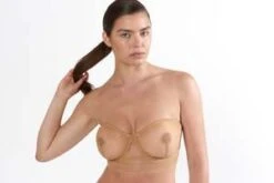 Else Bare Underwire Strapless Bra - Caramel -AGOLDE Store Else Bare Underwire Strapless Bra Caramel 20230710201030