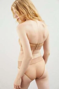 Else Bare Underwire Strapless Bra - Caramel -AGOLDE Store Else Bare Underwire Strapless Bra Caramel 20230710201032