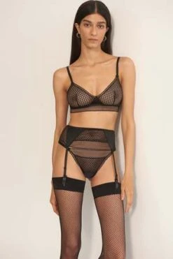 Else Bella Soft Cup Triangle Bra - Black -AGOLDE Store Else Bella Soft Cup Triangle Bra Black 20230710201057 1