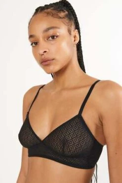 Else New Betty Triangle Soft Bra - Black -AGOLDE Store Else New Betty Triangle Soft Bra Black 20230710201245