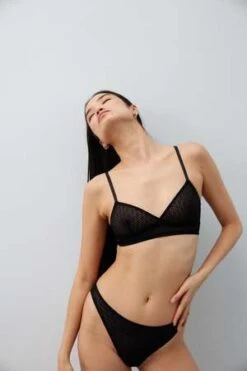 Else New Betty Triangle Soft Bra - Black -AGOLDE Store Else New Betty Triangle Soft Bra Black 20230710201248