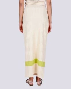 Rita RowElvia Knit Skirt - Beige -AGOLDE Store Elvia knit skirt in beige 20210331203204 1