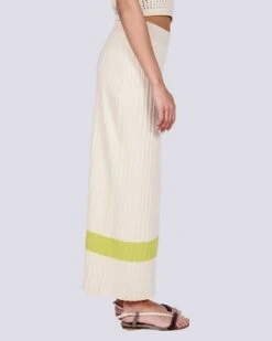 Rita RowElvia Knit Skirt - Beige -AGOLDE Store Elvia knit skirt in beige 20210331203204 2