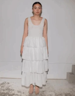 Et TigreElvie Dress - White