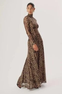 Ronny KoboEmber Dress - Leopard Print -AGOLDE Store Ember Dress Leopard Print 20230926232447 1