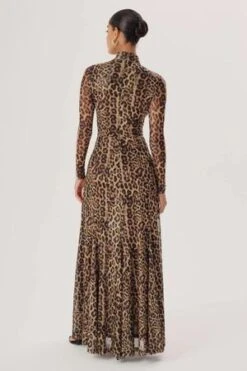 Ronny KoboEmber Dress - Leopard Print -AGOLDE Store Ember Dress Leopard Print 20230926232447 3