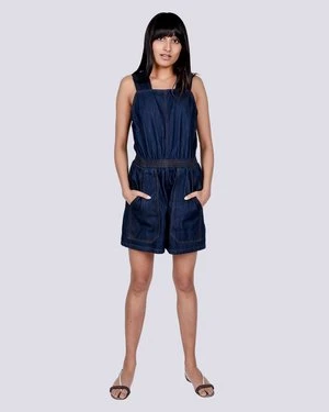 L.F.MarkeyEmerson Playsuit - Indigo 4 L.F.MarkeyEmerson Playsuit - Indigo - Image 2