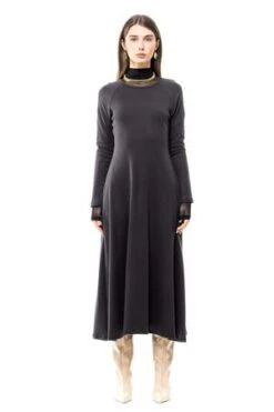 Toit VolantFRANKY DRESS - VINTAGE CHARCOAL