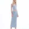 Filippa KBraided Mohair Knit Skirt - Ice Blue -AGOLDE Store Filippa K Braided Mohair Knit Skirt 20230119215356
