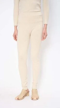 Lauren ManoogianFine Mesh Leggings - Natural -AGOLDE Store Fine Mesh Leggings in Natural 20230413012221 1