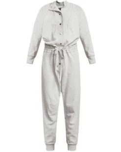 Veronica BeardFinn Jumpsuit - Heather Grey -AGOLDE Store Finn Jumpsuit in Heather Grey 20211004095112 1