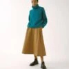 SAYAKA DAVISFlared Long Skirt - Camel