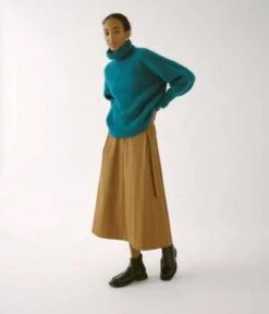 SAYAKA DAVISFlared Long Skirt - Camel -AGOLDE Store Flared Long Skirt in Camel 20230903061436 2