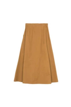 SAYAKA DAVISFlared Long Skirt - Camel -AGOLDE Store Flared Long Skirt in Camel 20230903061436 4