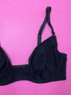 Fleur Du MalFleur Du Mal Organic Cotton Underwire Bra - Black