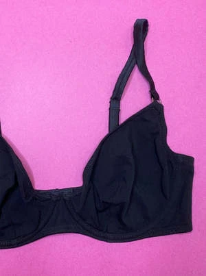 Fleur Du MalFleur Du Mal Organic Cotton Underwire Bra - Black 2 Fleur Du MalFleur Du Mal Organic Cotton Underwire Bra - Black