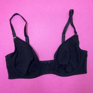 Fleur Du MalFleur Du Mal Organic Cotton Underwire Bra - Black 4 Fleur Du MalFleur Du Mal Organic Cotton Underwire Bra - Black - Image 3