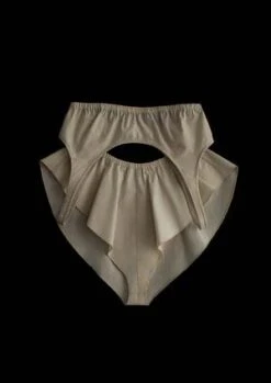 Modern WeavingFlutter Shortie Parchment Poplin - Eggshell 11 Modern WeavingFlutter Shortie Parchment Poplin - Eggshell -AGOLDE Store Flutter Shortie Eggshell Parchment Poplin 20230828185936