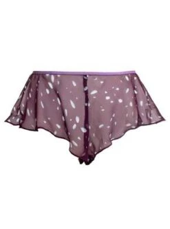 Lorette LingerieFolie Petal Silk Shorty - Fig -AGOLDE Store Folie Petal Silk Shorty Fig 20231005021521