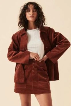 RollasFrancoise Cord Mini Skirt -AGOLDE Store Francoise Cord Mini Skirt 20220821022600 2