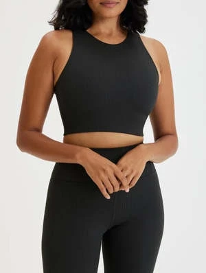 Girlfriend CollectiveBrassire Dylan Rib - Noir 3 Girlfriend CollectiveBrassire Dylan Rib - Noir